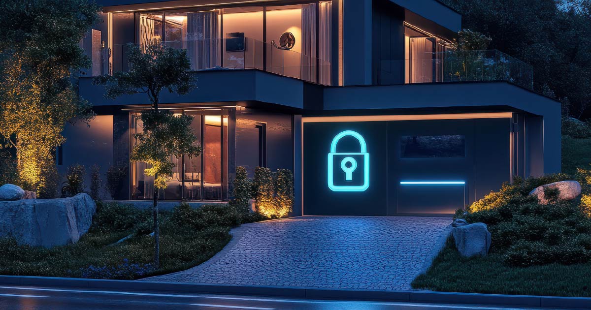 Sistema Guardiacam con detección inteligente en residencia.
